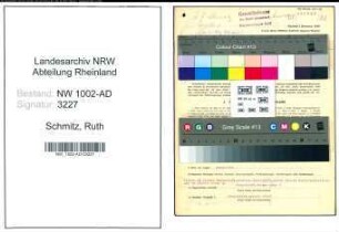 Entnazifizierung Ruth Schmitz, geb. 16.09.1921 (Bueroangest.)