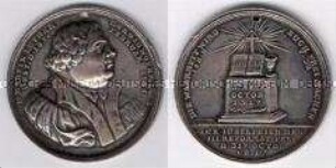 Deutsches Reich, Medaille auf das Reformationsjubiläum 1817 und Martin Luther