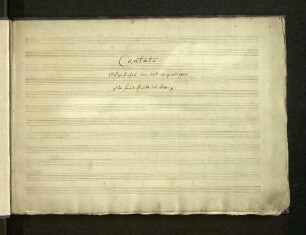 Cantata, aufgeführt den 30ten August 1807, "Die Freude schmückt das Leben" : für Sopran, Tenor, Baß, vierstimmigen Männerchor, Flöte, 2 Oboen, 2 Hörner, 2 Violinen, Viola und Baß