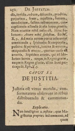 Caput XII. De Justitia.