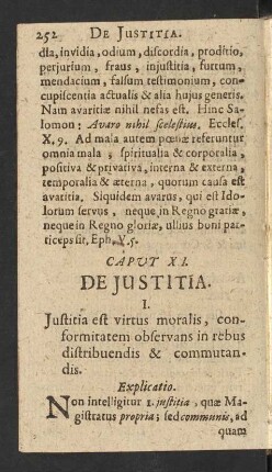 Caput XII. De Justitia.