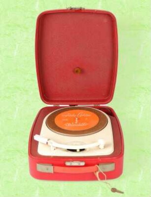 Tragbarer Plattenspieler, Philips AG 2117 (1954)