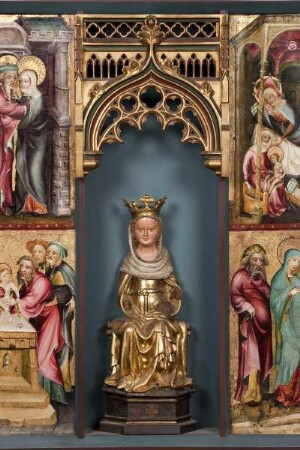 Schottener Altar — Szenen aus dem Leben Mariens — Mittelschrein