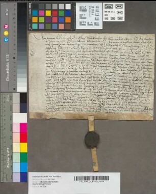 Consensus Archdiaconi de vendito a Pastore Schoppingensi jugero duorum modiorum empto a Luberto Schelver.