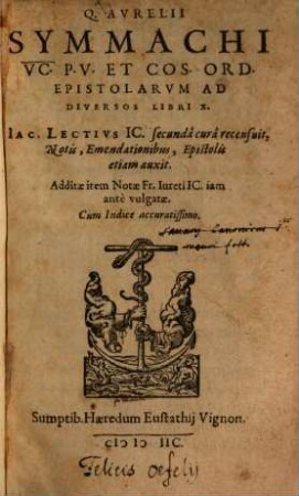Epistolae ad diversos