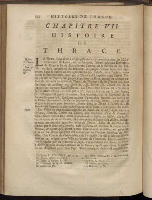 Chapitre VII. Histoire de Thrace.