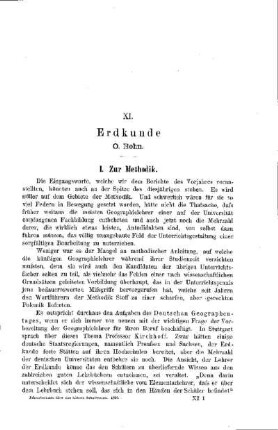 Erdkunde