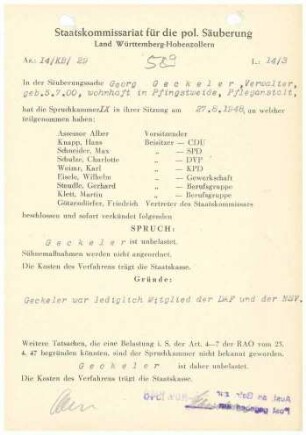 Geckeler, Georg