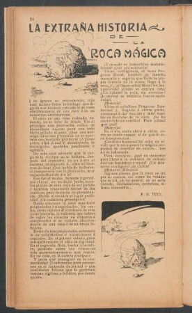 La extranjera historia de la roca mágica