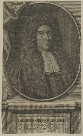 Bildnis des Iacobus Gronovius