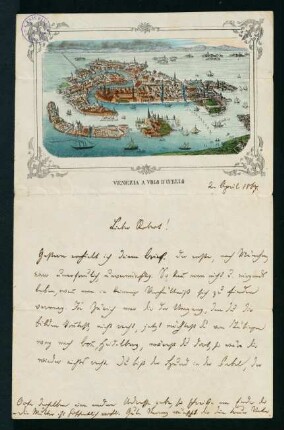 Brief vom 2. April 1867