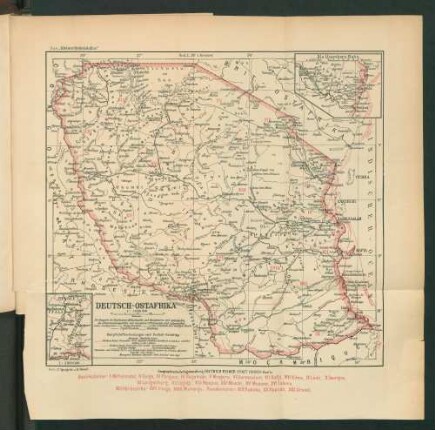 Deutsch - Ostafrika 1 : 5 000 000