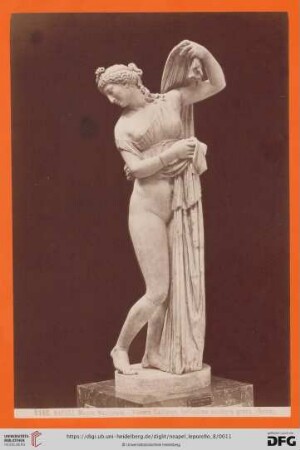 5165. NAPOLI. Museo Nazionale. - Venere Callipoe, bellissima scultura greca (Roma)