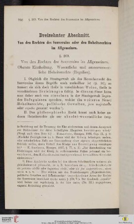 Dreizehnter Abschnitt