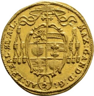 Münze, 1/2 Dukat, 1668