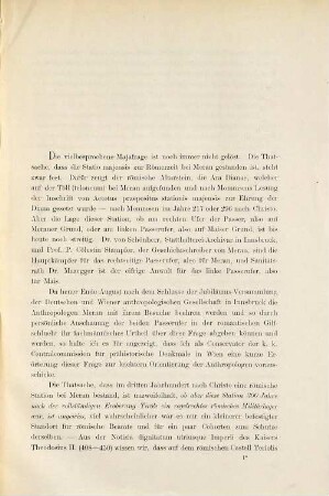 Zur Majafrage : den verehrten Anthropologen Österreichs und Deutschlands bei ihrem Besuche Merans am 28. Aug. 1894