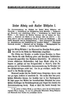 II. Unter König und Kaiser Wilhelm I.