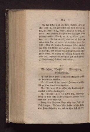 95. Verführen, Verführer. Verführung, verführerisch.