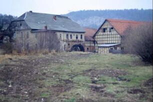 Blick zur ehemaligen Mühle