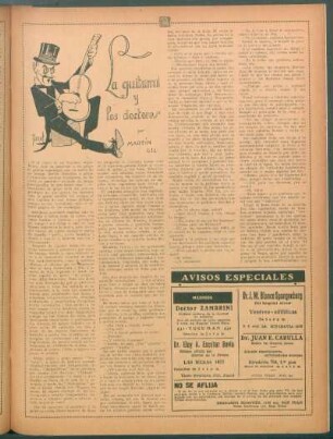La guitarra y los doctores