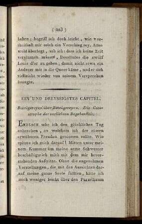 Ein und Dreyssigstes Capitel. - Funf und Dreyssigstes Capitel.