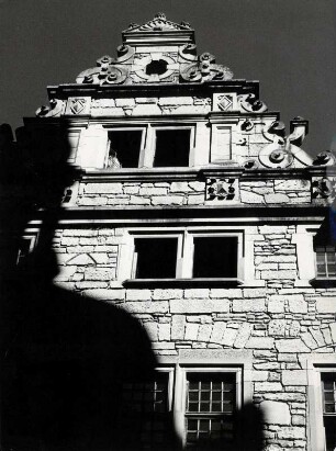 Giebel von Schloß Neuenstein in Hohenlohe