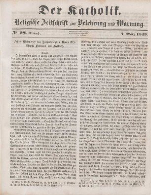 109-111 Fasten-Hirtenbrief des Hochwürdigsten Herrn Erzbischofs Hermann von Freiburg : Schluss