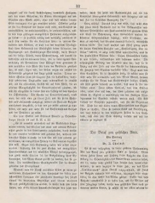 12-15 Der Beruf zum geistlichen Amte : Ein Vortrag