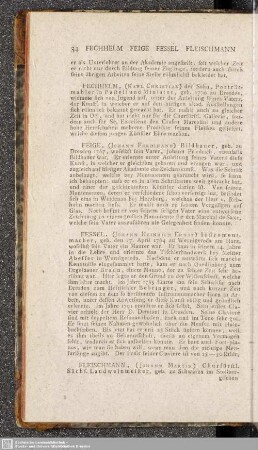 Fessel, Johann Heinrich Ernst