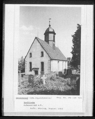 Dorfkirche (evangelisch), Hennersdorf (Kreis Dippoldiswalde)