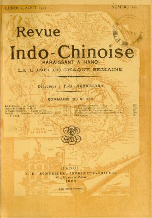 Lundi 24 Aout 1903. Numéro 253