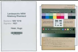 Entnazifizierung Hugo Heier , geb. 02.10.1907 (Landwirt)