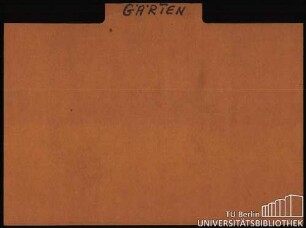GÄRTEN