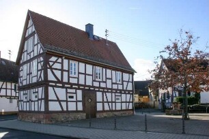 Fachwerkwohnhaus; Ranstadt, Rathausstraße 1