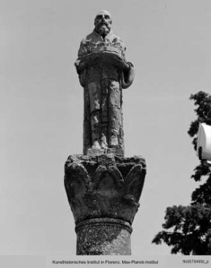 Statuen der Heiligen Justus, Clemens, Linus und Leo der Große - Statuen der Heiligen Giusto, Clemente, Lino und Leone