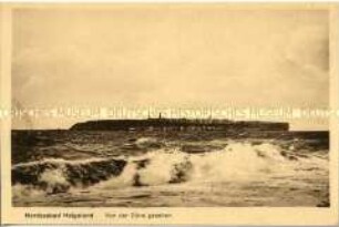 Ansicht von Helgoland