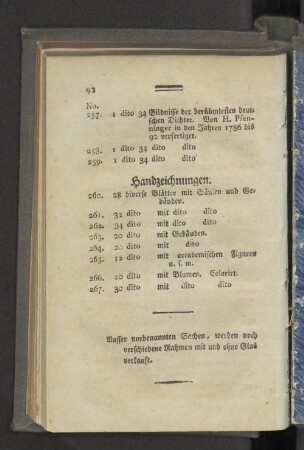 Handzeichnungen