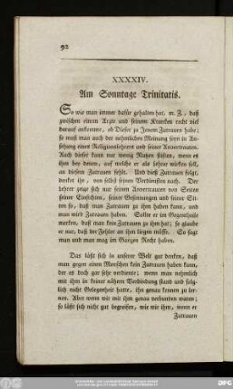 XXXXIV. Am Sonntage Trinitatis.
