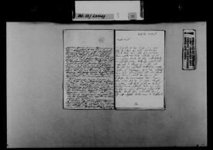 Schreiben von N.N. Rheuser, Bad Wildbad, an August Lamey: Sorge um die Gesundheit von Ferdinand Hitzig.
