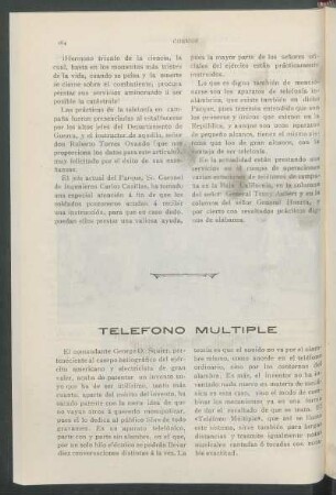 Teléfono multiple