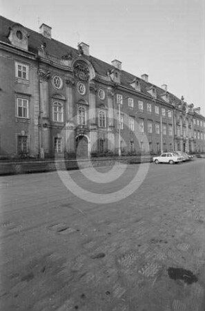 Fassade des Schlosses Bad Warmbrunn