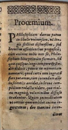 Nvclevs Philosophiae Peripateticae