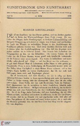 Nr. 34 (21. Mai 1920)