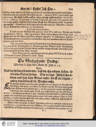 Die Sechzehende Predig