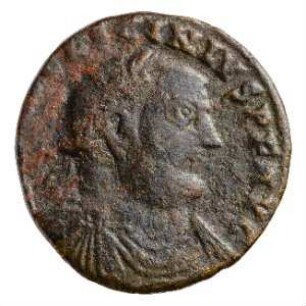 Münze, Follis, 315 - 316 n. Chr.