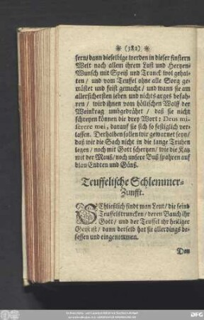 Teuffelische Schlemmer-Zunfft.
