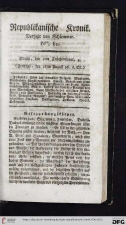 (Nro. 61 - Nro. 65)