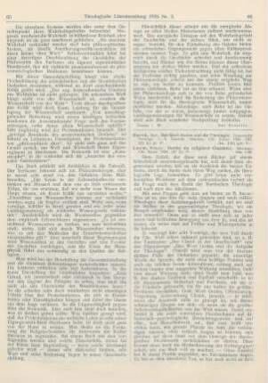 66-67 [Rezension] Loew, Wilhelm, Goethe als religiöser Charakter
