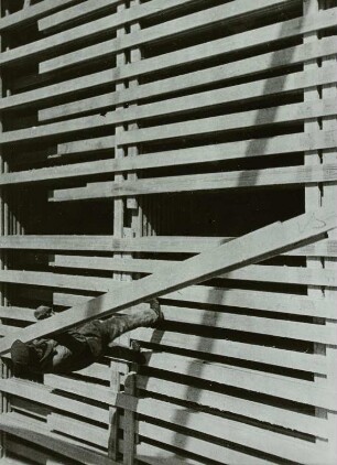 Holzstapel, Werk Wachten, 1929