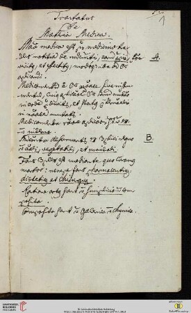 Johannes Philipp Boecler: Tractatus de Materia Medica
